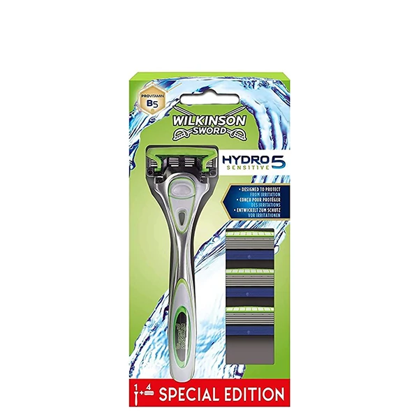 Станок Wilkinson Sword HYDRO 5 Sensitive + 3 змінні леза