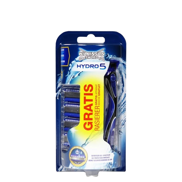 Бритва Wilkinson Sword HYDRO 5 + 4 змінних леза