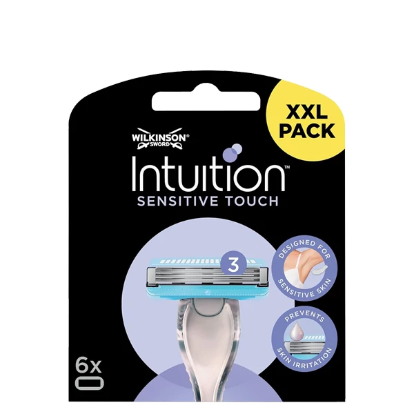 Змінні касети (леза) Wilkinson Sword Intuition Sensitive Touch (6 шт.) ЄС