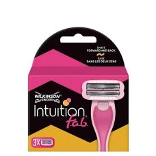 Змінні касети (леза) Wilkinson Sword Intuition f.a.b. (3 шт.)