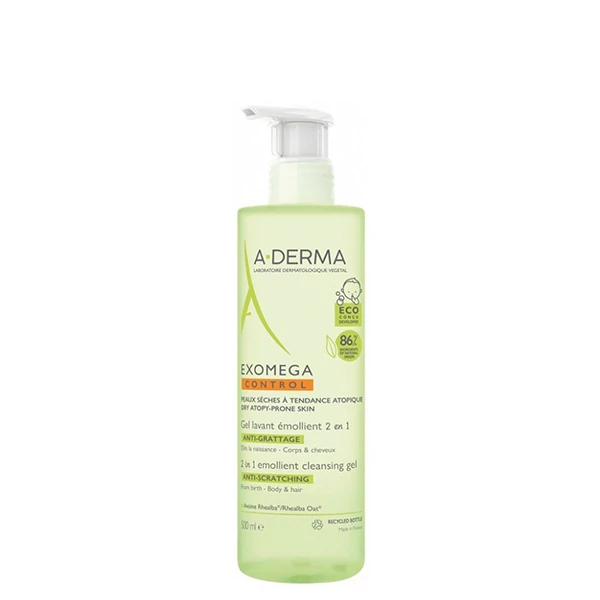 Гель для душу A-Derma Exomega для атопічної шкіри (500 мл.) ЄС