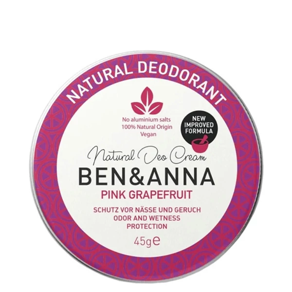 Натуральний дезодорант-крем Ben&amp;Anna Natural Pink Grapefruit (45 г.) ЄС
