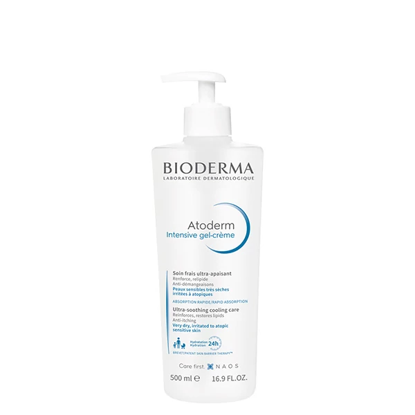 Гель-крем для тіла Bioderma Atoderm Intensive для сухої шкіри (500 мл.) ЄС