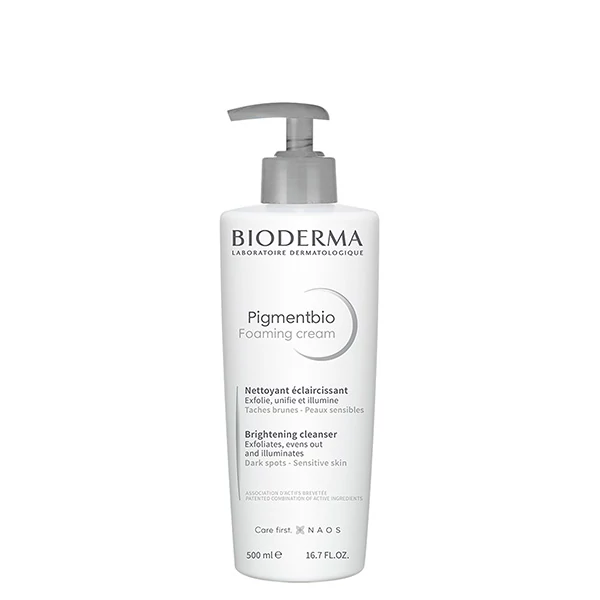 Крем для вмивання обличчя і тіла Bioderma Pigmentbio Foaming Cream (500 мл.) ЄС