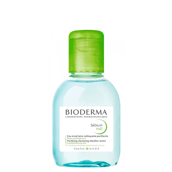 Міцелярна вода Bioderma Sebium H2O для комбінованої та жирної шкіри (100 мл.) ЄС