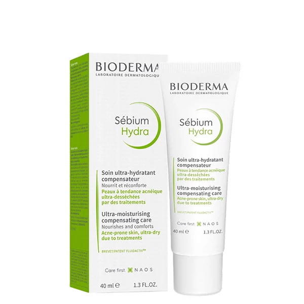 Крем Bioderma Sebium Hydra денний для жирної шкіри (40 мл.) ЄС