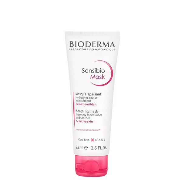Маска для обличчя Bioderma Sensibio зволожувальна та заспокійлива (75 мл.) ЄС