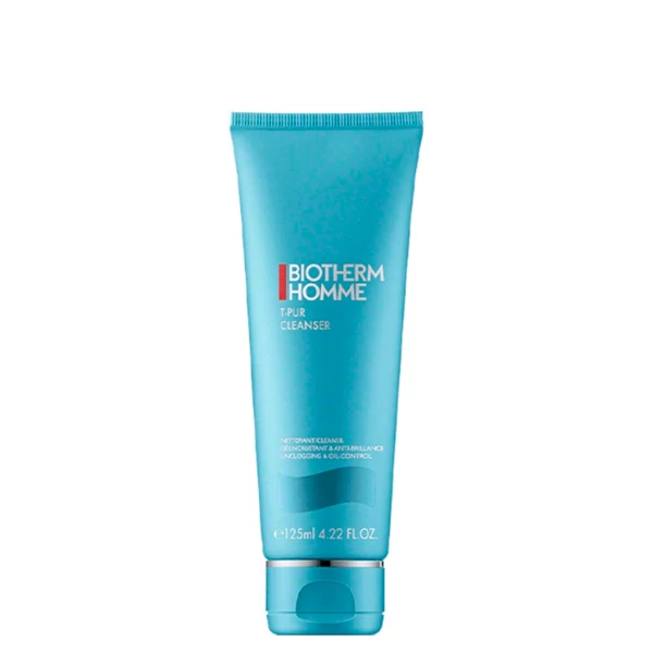 Гель для очищення обличчя Biotherm Homme T-Pur Anti Oil Wet Purifying Cleanser (125 мл.) ЄС