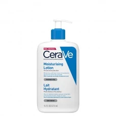 Зволожувальне молочко CeraVe (473 мл.) для сухої та дуже сухої шкіри обличчя і тіла ЄС