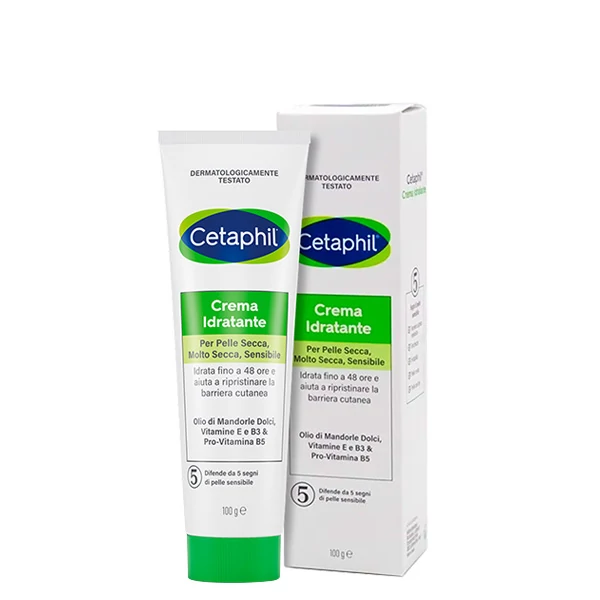 Крем для тіла Cetaphil Crema Idratante зволожуючий (100 г.) ЄС