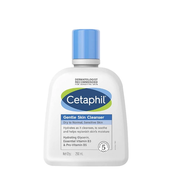 Емульсія для обличчя Cetaphil очищувальна для сухої, нормальної та чутливої ​​шкіри (250 мл.) ЄС