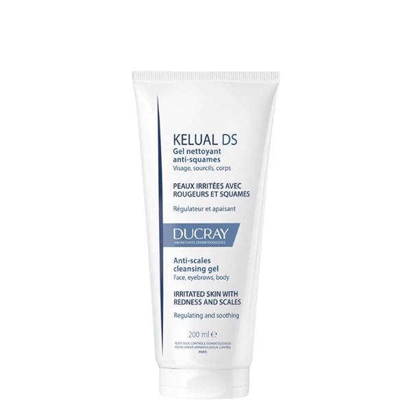 Гель для вмивання обличчя Ducray Kelual Ds Cleansing Gel (200 мл.) ЄС