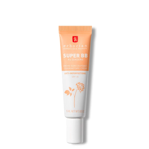 Крем для обличчя Erborian Super BB Covering Care-Cream SPF20 Dore (15 мл.) ЄС