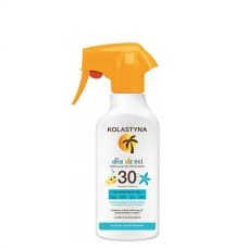 Водостійкий сонцезахисний крем Kolastyna для дітей SPF 30 спрей (200 мл.) ЄС