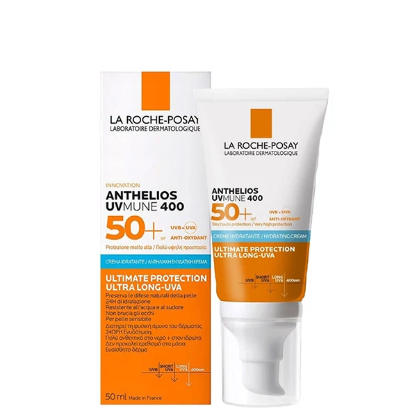 Крем для обличчя La Roche-Posay Anthelios UV Mune 400 SPF50+ Сонцезахисний (50 мл.) ЄС