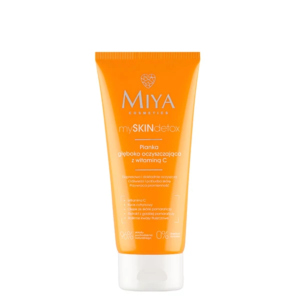Пінка для глибокого очищення Miya mySKINdetox з вітаміном С (100 мл.) ЄС