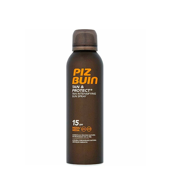 Сонцезахисний спрей Piz Buin Tan &amp; Protect Tan Intensifying SPF15 (150 мл.) ЄС