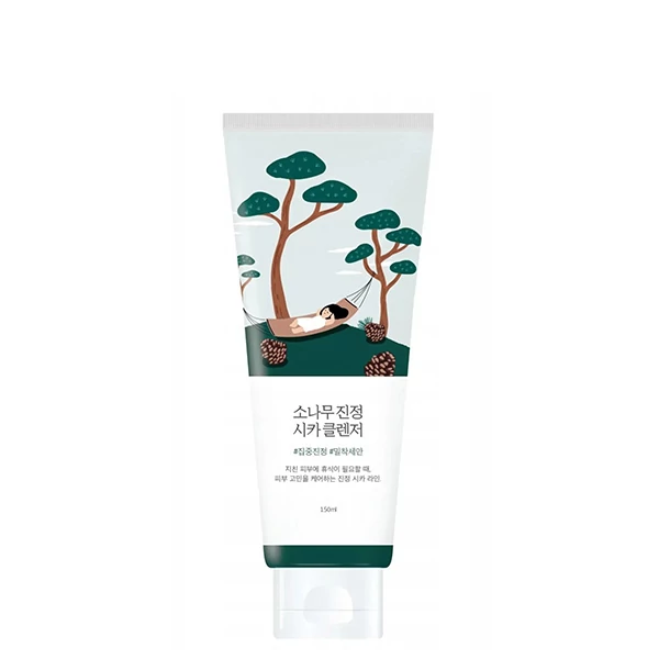 Заспокійлива пінка ROUND LAB Pine Calming Cica Cleanser з екстрактом голок сосни (150 мл.) ЄС