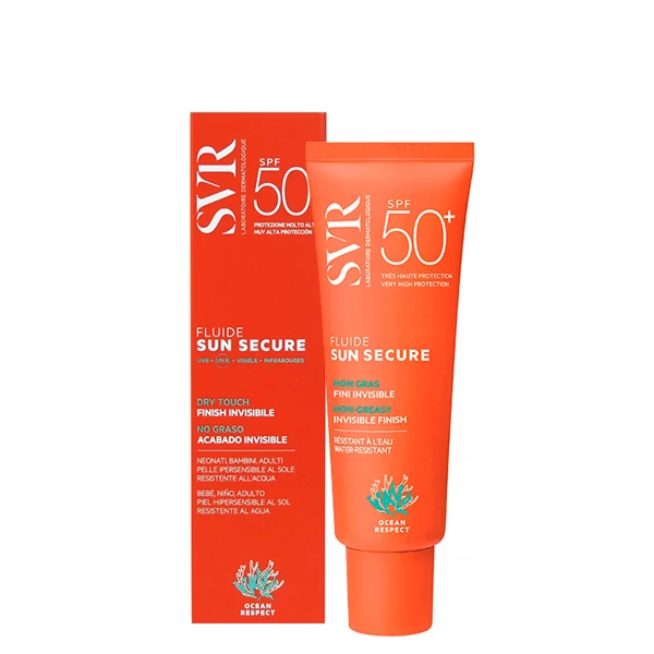 Сонцезахисний флюїд SVR Sun Secure Dry Touch Fluid SPF 50+ (50 мл.) ЄС