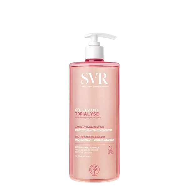 Гель для душу SVR Topialyse Gel Lavant для очищування шкіри (1000 мл.) ЄС