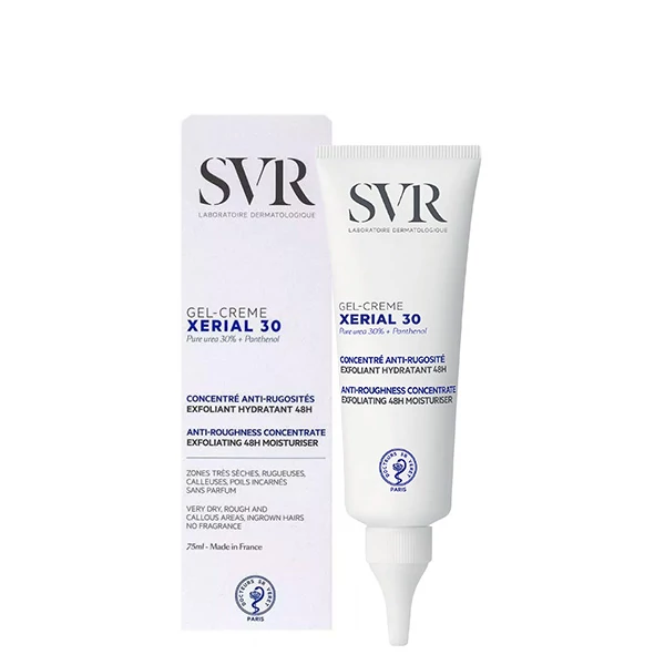 Гель-крем SVR Xerial 30 відлущувальний та зволожуючий для тіла (75 мл.) ЄС