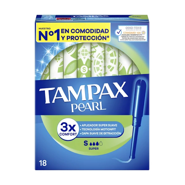 Тампони Tampax Super 18 шт ЄС