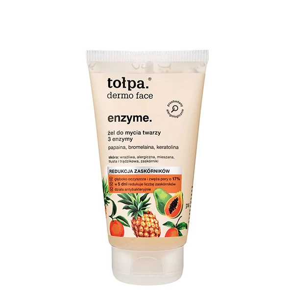 Гель для вмивання 3 ензими Tolpa Dermo face Enzyme (150 мл.) ЄС