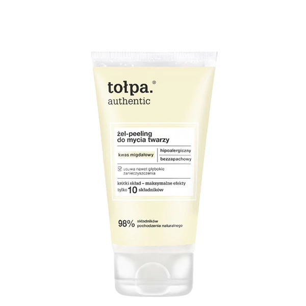 Гіпоалергенний гель-пілінг для обличчя Tołpa з мигдалевою кислотою (150 мл.) ЄС