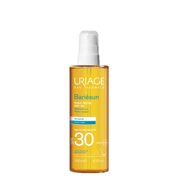 Суха сонцезахисна олія для тіла Uriage Bariésun SPF30 суха (200 мл.) ЄС