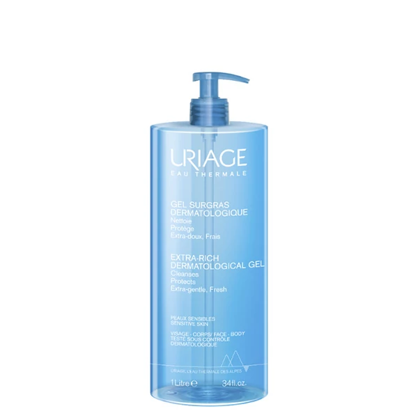Гель для душу Uriage Surgras Dermatological Gel (1000 мл.) ЄС