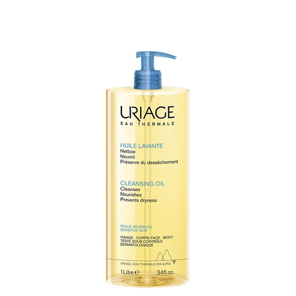 Олія для душу Uriage Huile Lavante (1000 мл.) ніжна, очищувальна ЄС