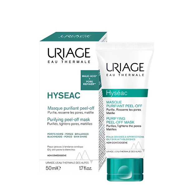 Маска-плівка Uriage Hyseac очищувальна відлущувальна (50 мл.) ЄС