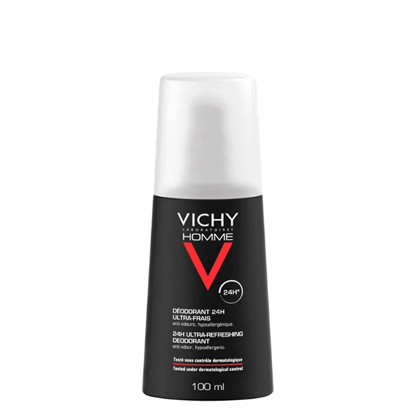 Дезодорант-спрей Vichy Homme Ultra-Fresh 24H (100 мл.) ЄС