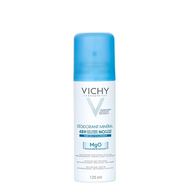 Мінеральний дезодорант-спрей Vichy Mineral 48H (125 мл.) ЄС