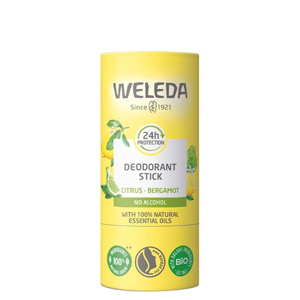 Дезодорант-стік Weleda Цитрус-Бергамот (50 г.) ЄС
