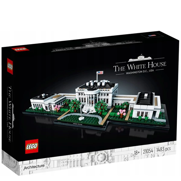 Конструктор 3d LEGO Architecture Білий дім (21054) ЄС