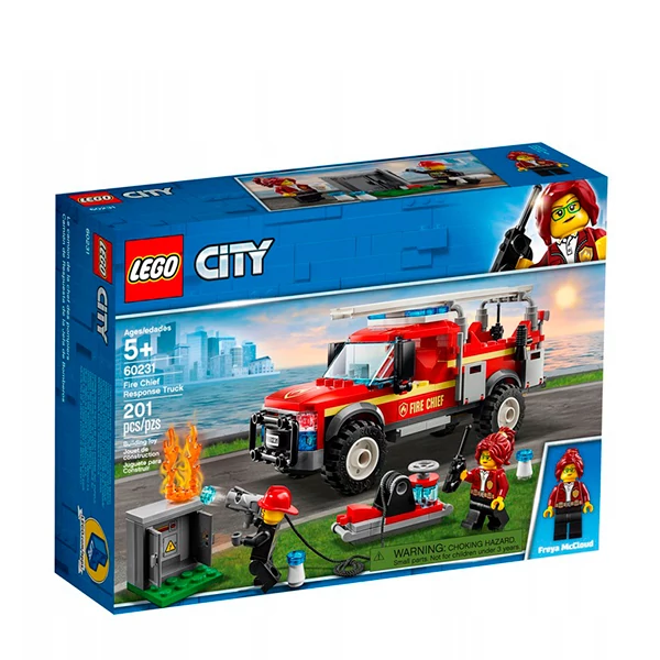 Конструктор LEGO City Вантажівка начальника пожежної частини (60231) ЄС