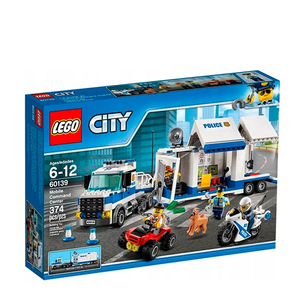 Конструктор LEGO City Мобільний командний центр (60139) ЄС