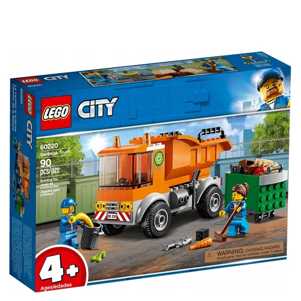Конструктор LEGO City Сміттєвоз (60220) ЄС