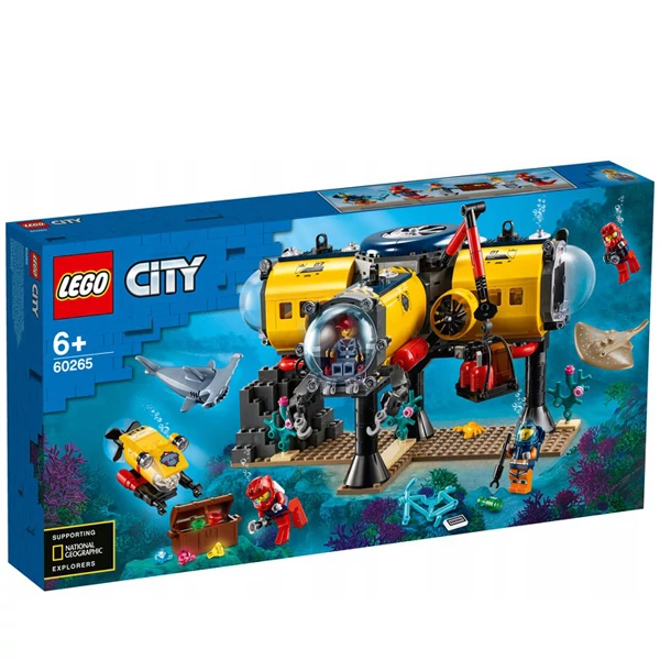 Конструктор LEGO City Океан: дослідницька база (60265) ЄС
