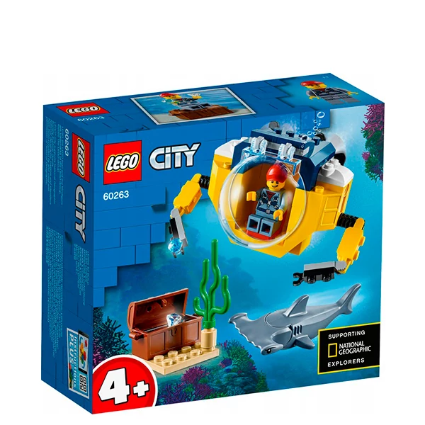 Конструктор LEGO City Океан: міні-підводний човен (60263) ЄС