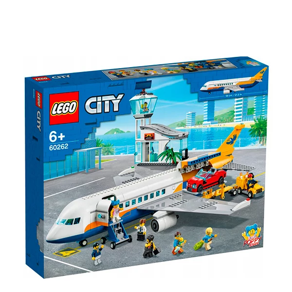 Конструктор LEGO City Пасажирський літак (60262) ЄС
