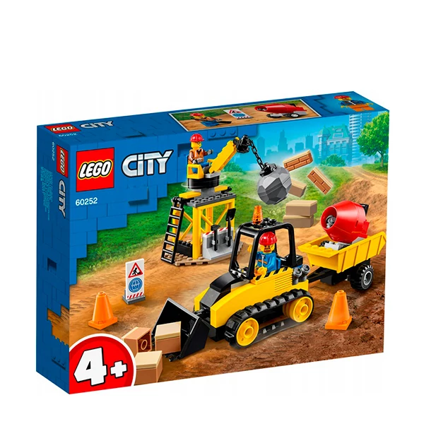 Конструктор LEGO City Будівельний бульдозер (60252) ЄС