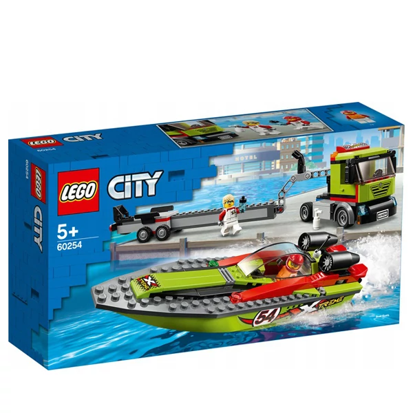 Конструктор LEGO City Транспортировщик швидкісних катерів (60254) ЄС