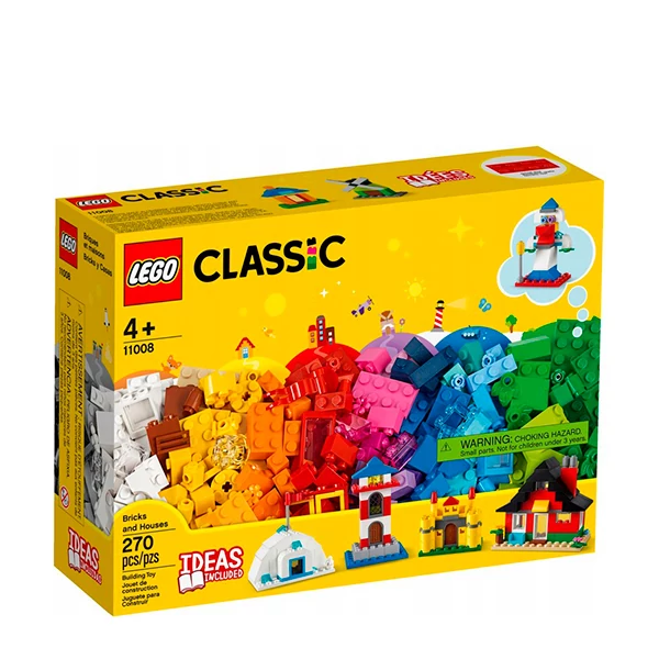 Конструктор LEGO Classic Кубики і будиночки (11008) ЄС