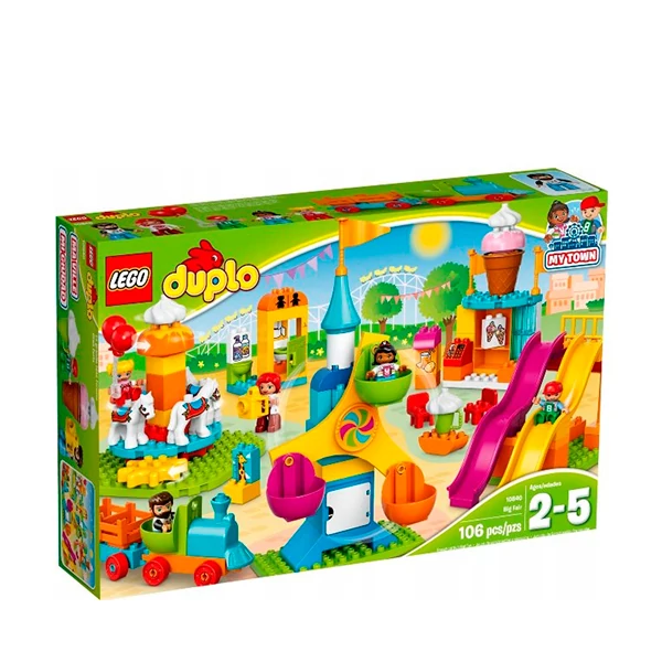 Конструктор LEGO DUPLO Великий парк атракціонів (10840) ЄС