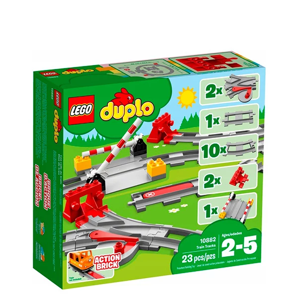 Конструктор LEGO DUPLO Town Залізничні колії (10882) ЄС