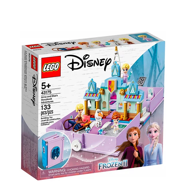 Конструктор LEGO Disney Princess Книга казкових пригод Анни і Ельзи (43175) ЄС