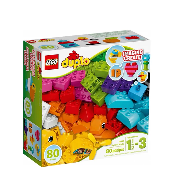 Конструктор LEGO Duplo Мої перші кубики (10848) ЄС