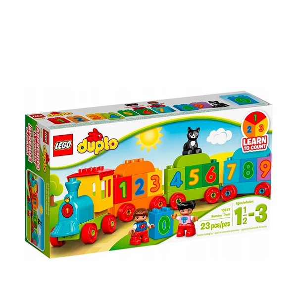 Конструктор LEGO Duplo Потяг Рахуй та грай (10847) ЄС